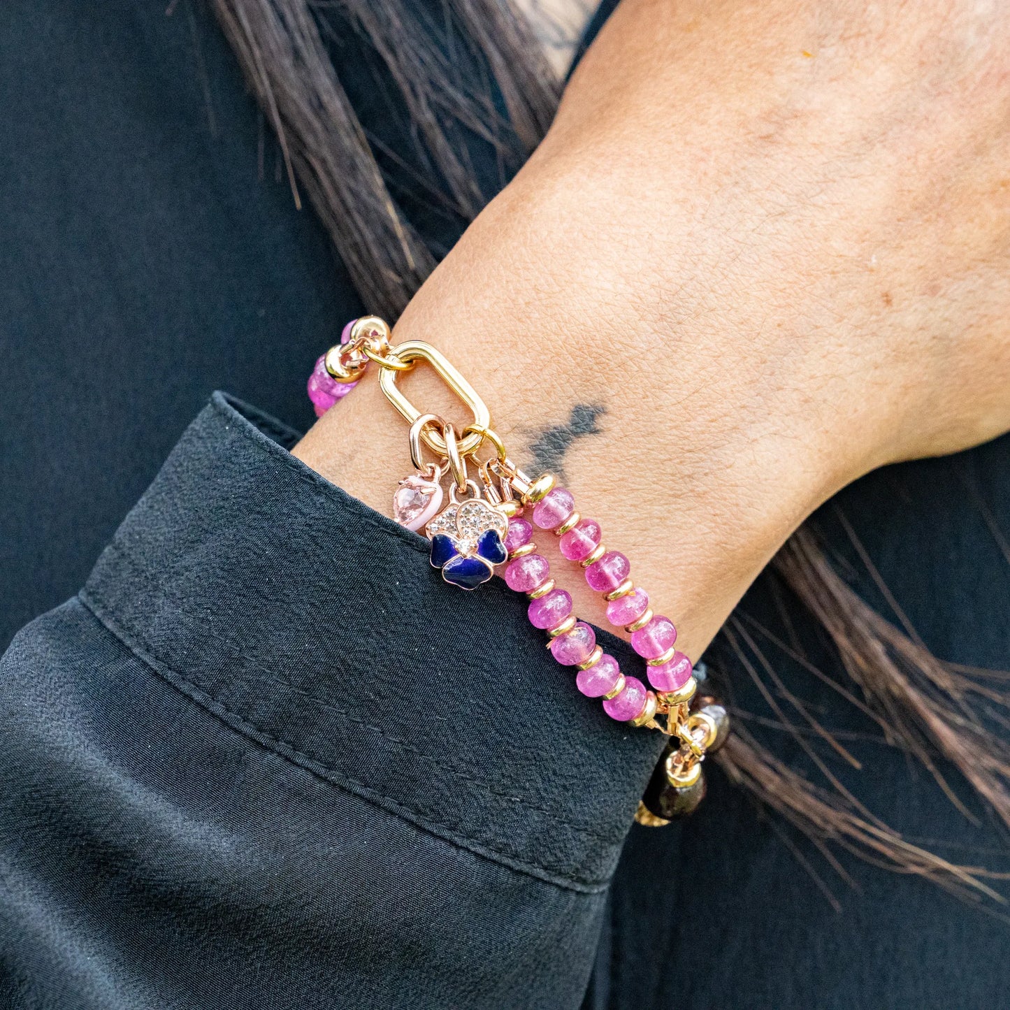 "Pansy Rose" Bracelet Joy of Life