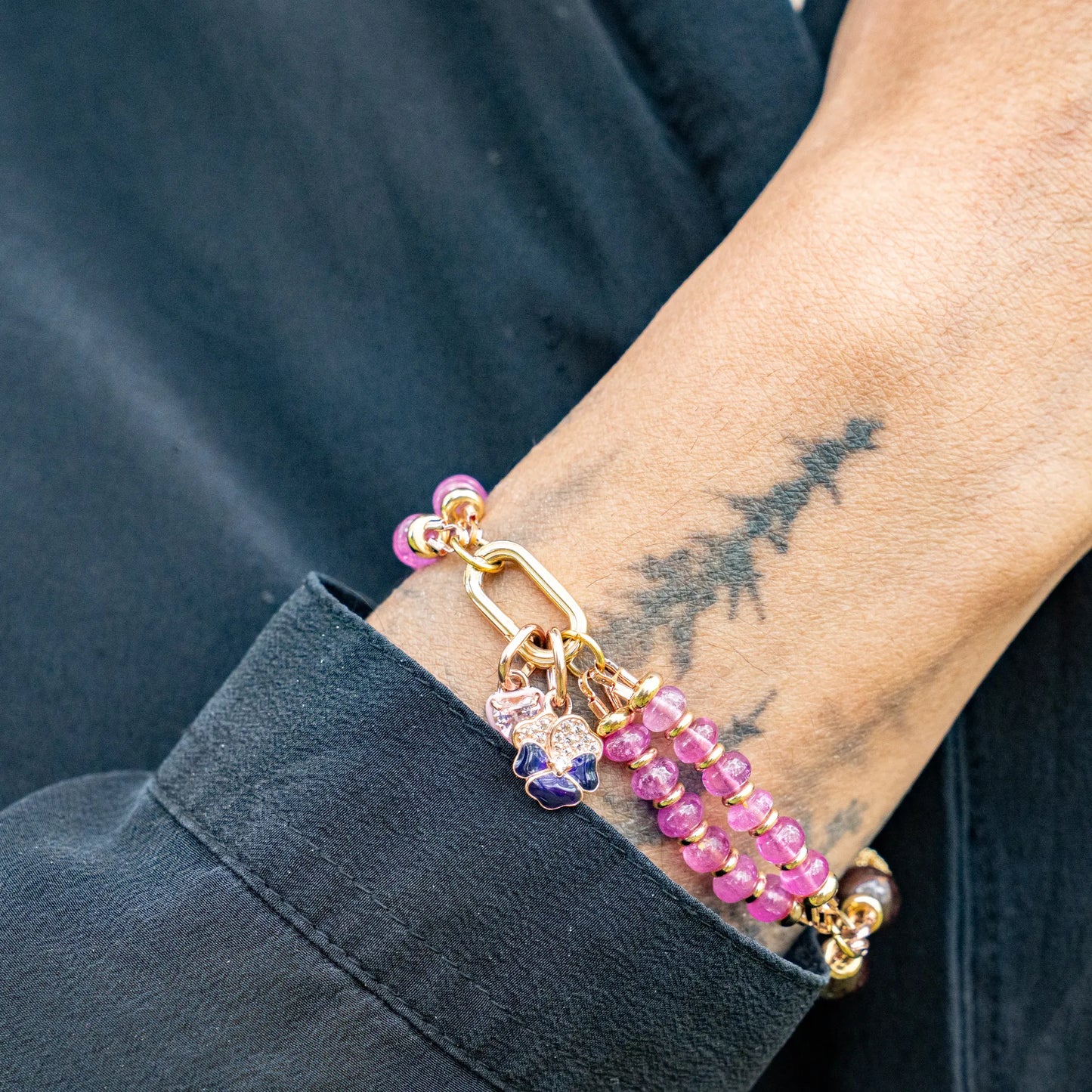 "Pansy Rose" Bracelet Joy of Life