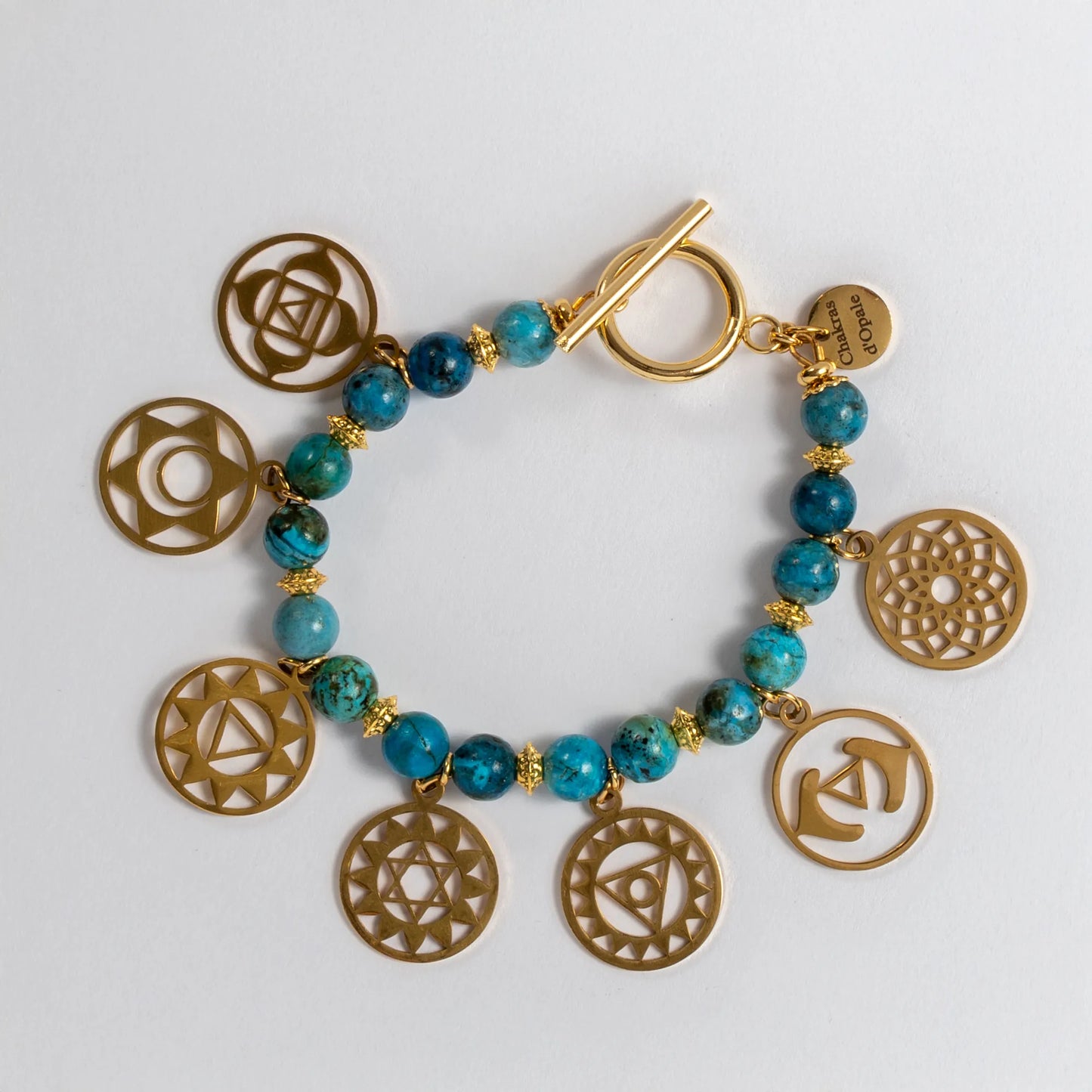 Signature Bracelet 7 Chakras "The Soul of Opal"