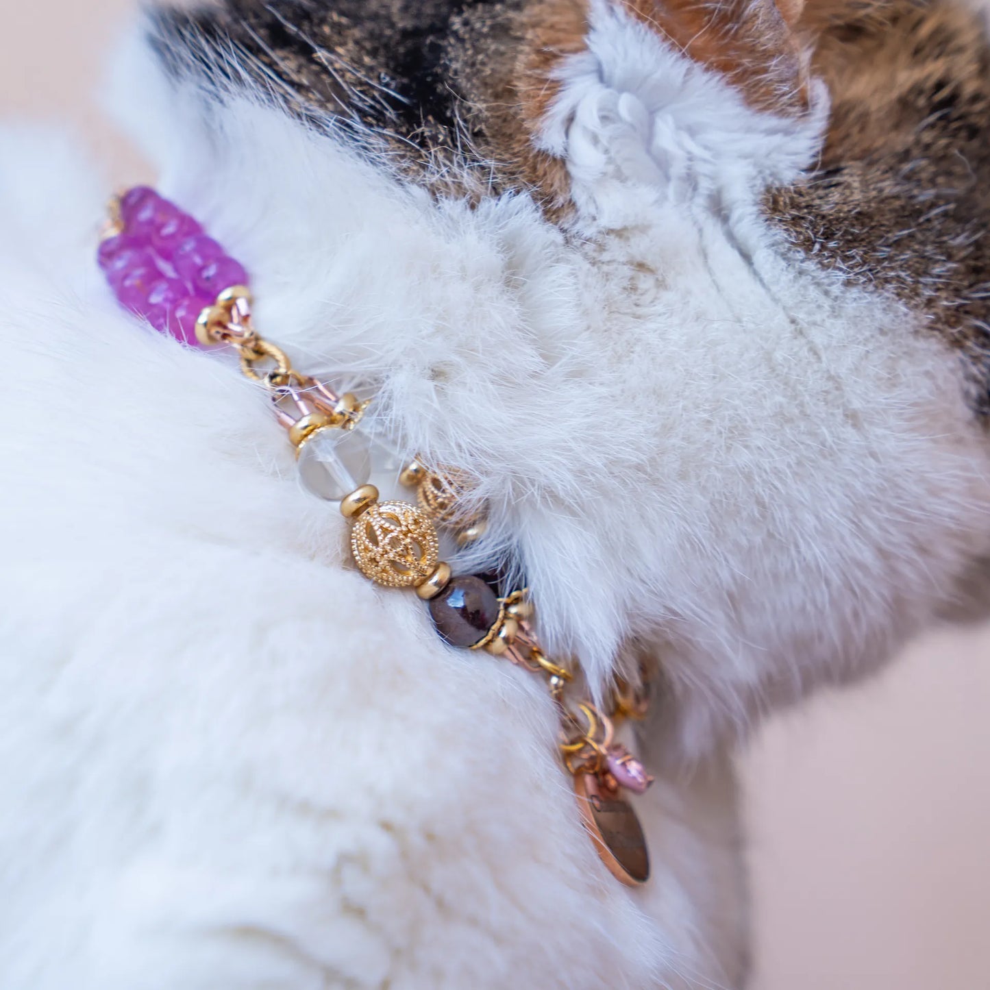 Feline Pink Cat Necklace