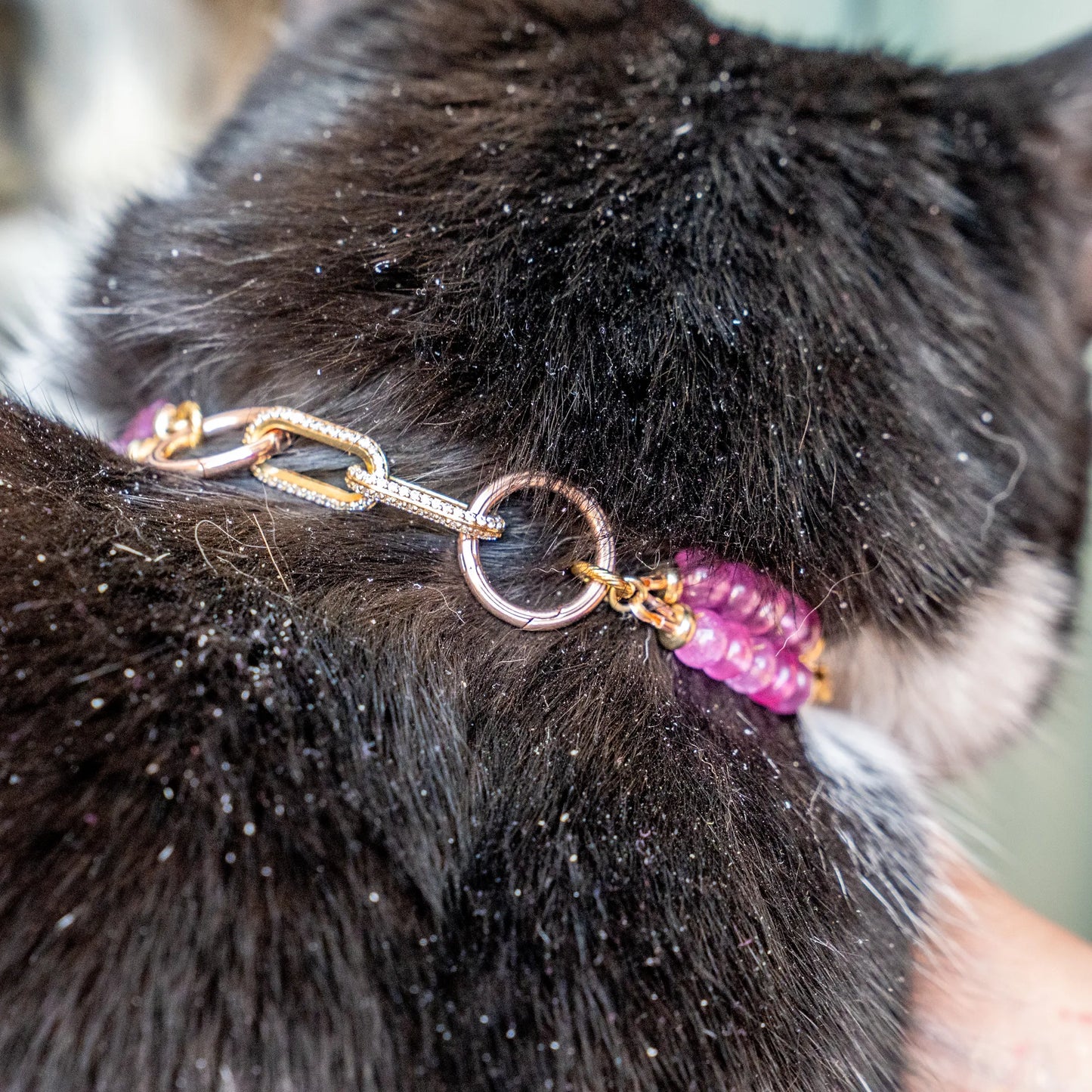 Feline Pink Cat Necklace