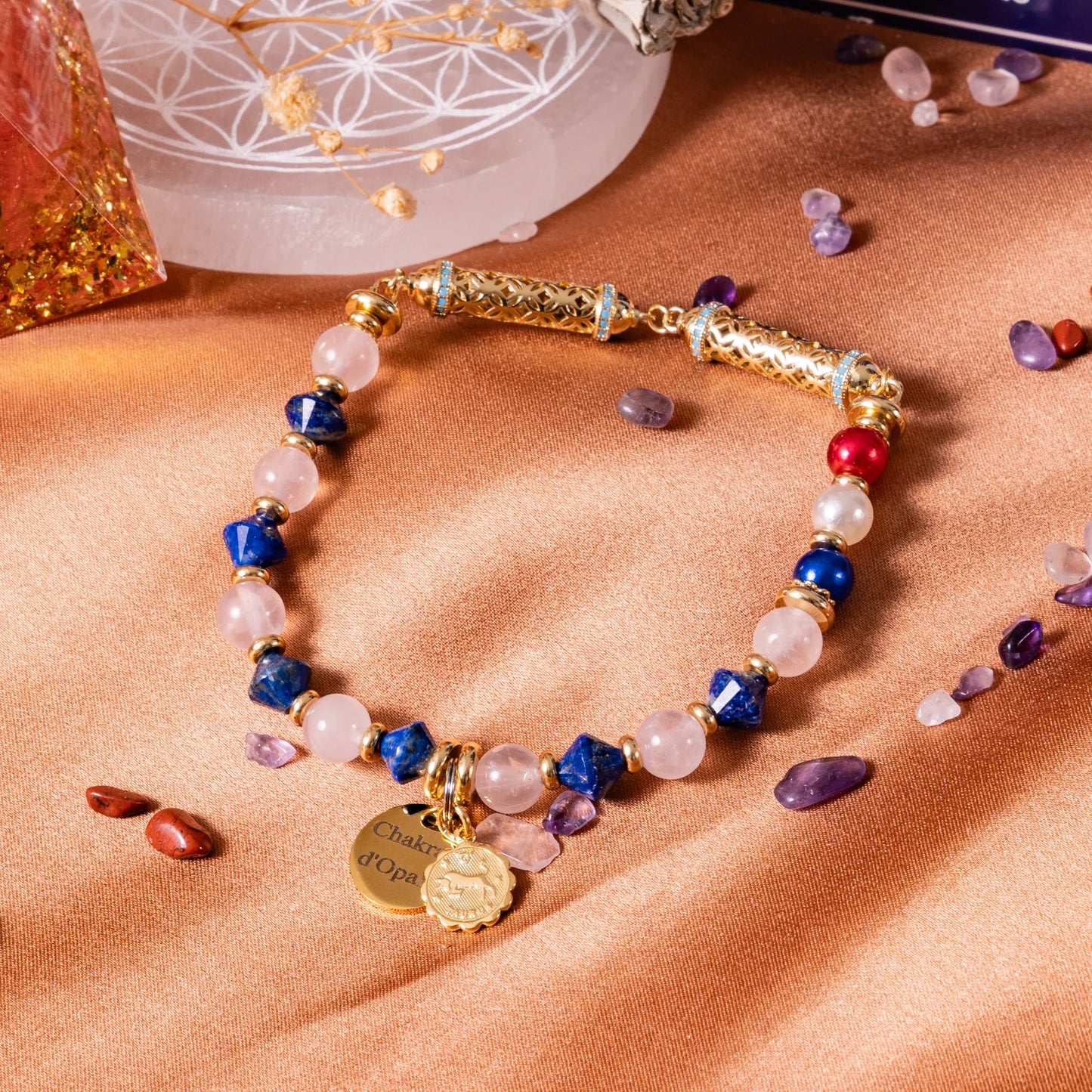 Taurus astrological sign cat necklace