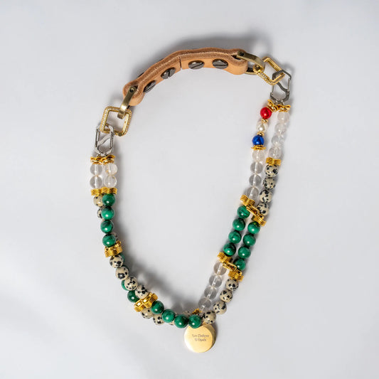 Collier Chien "Le Ptit Écolier Décidé"