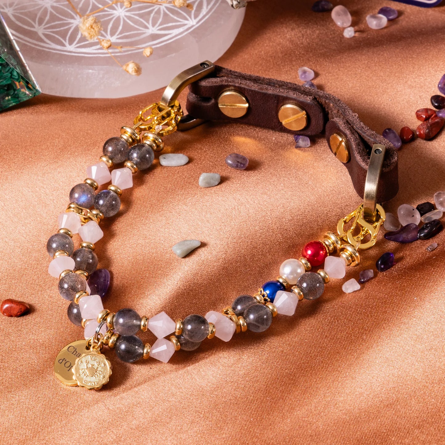 Collier Chien Signe Astro Cancer
