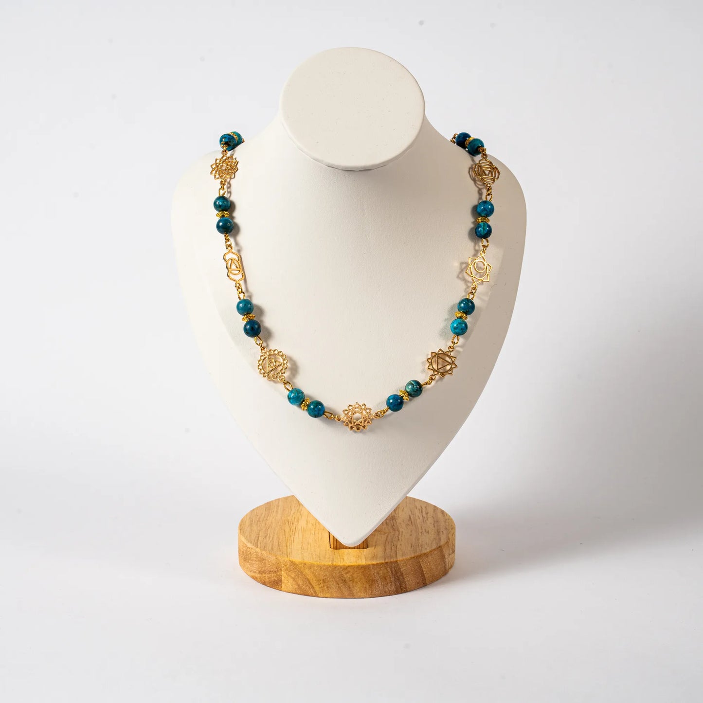 Signature 7 Charkras Signature Necklace Gold