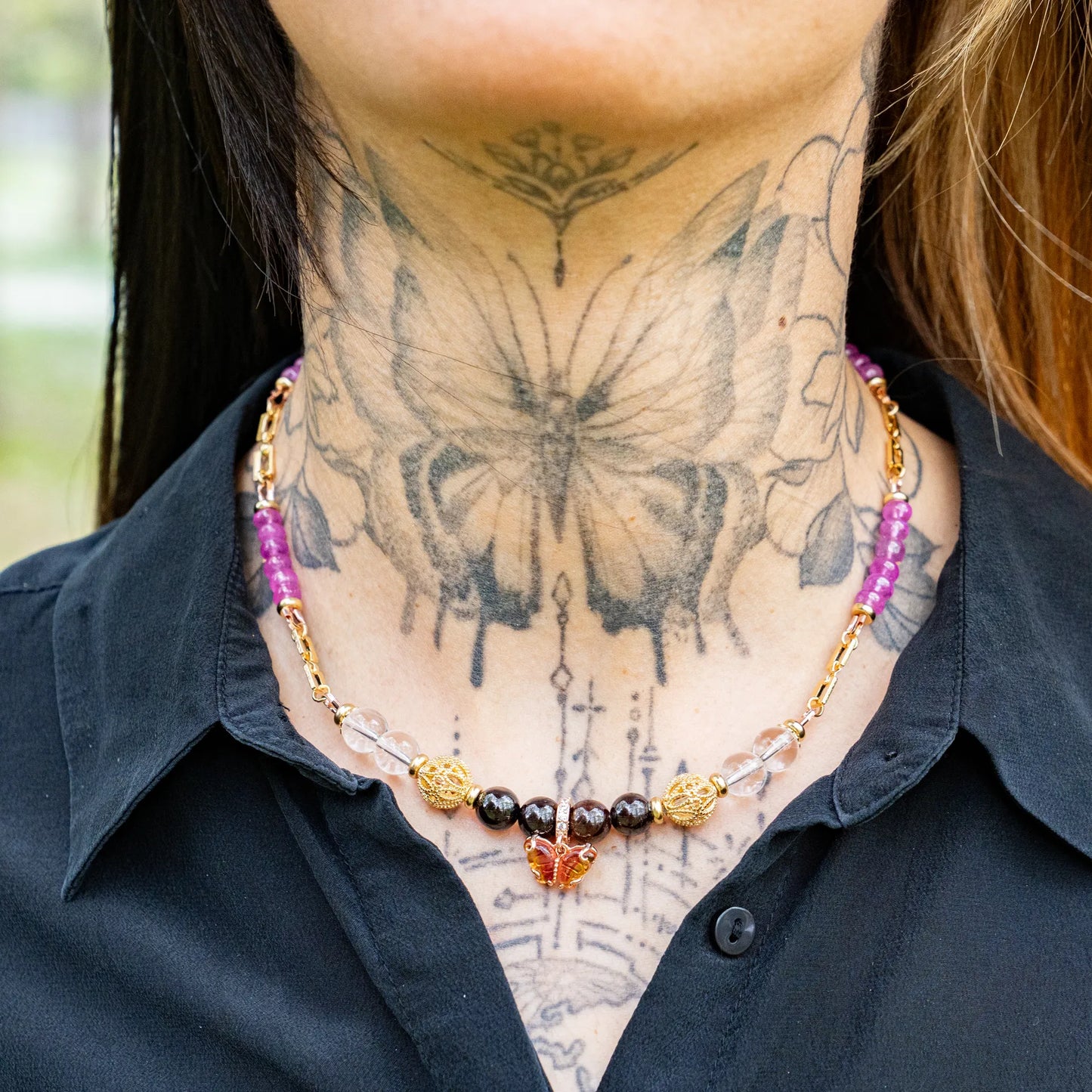 Collier Collection Éclat de Rose - Rose Impérial