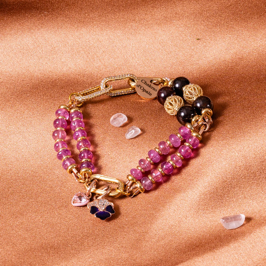 "Pansy Rose" Bracelet Joy of Life