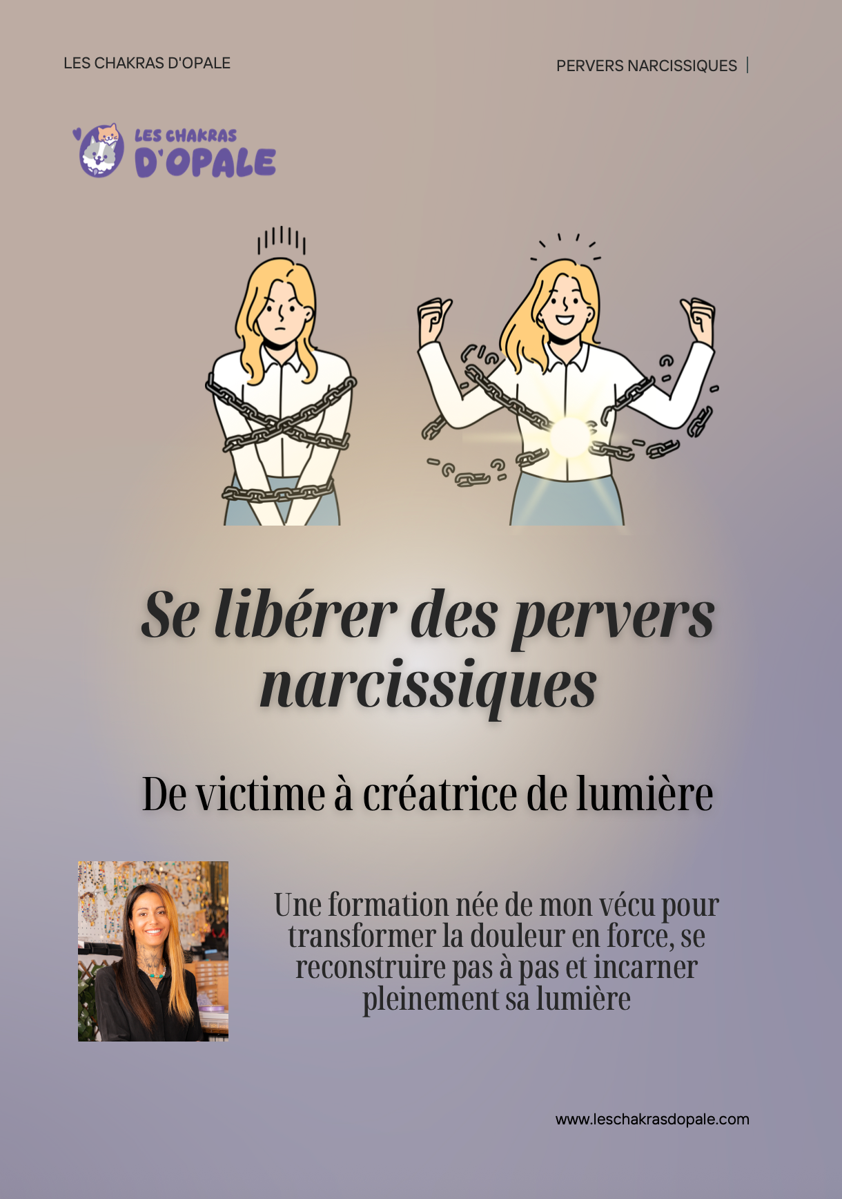Formation PDF Exclusive : Se Libérer Définitivement des Pervers Narcissiques | De Victime à Créatrice de Lumière (41 Pages)