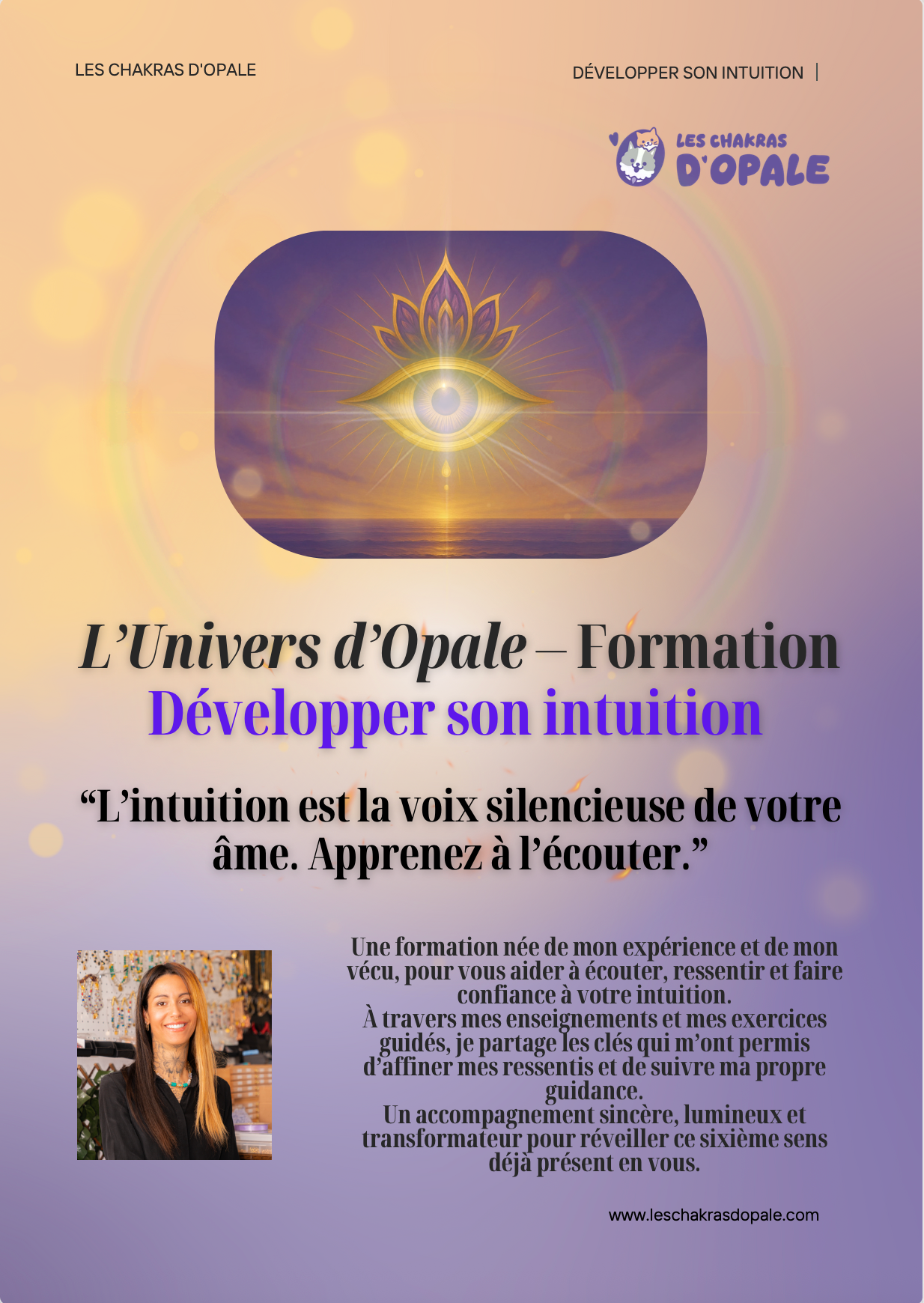Formation PDF : Développer son Intuition | Réveillez la Voix Silencieuse de Votre Âme