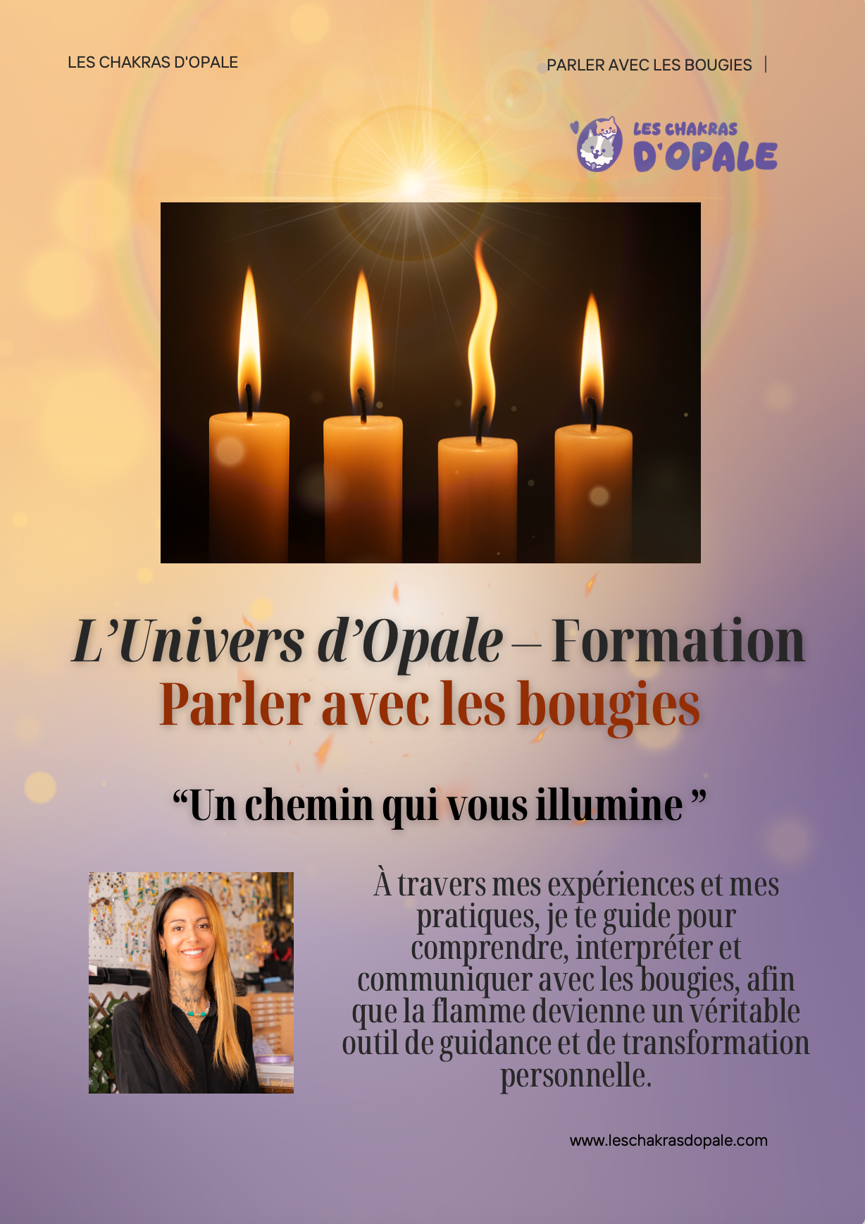 Formation PDF : Parler avec les Bougies | Interprétez le langage sacré de la Flamme