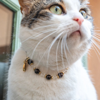 Collier Chat signe astro Capricorne