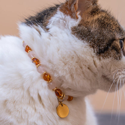 Collier Chat signe astro Balance