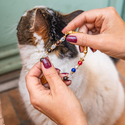 Collier Chat signe astro Capricorne