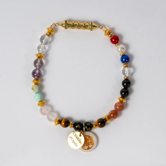 7 Chakra "Tree of Life" Cat Necklace