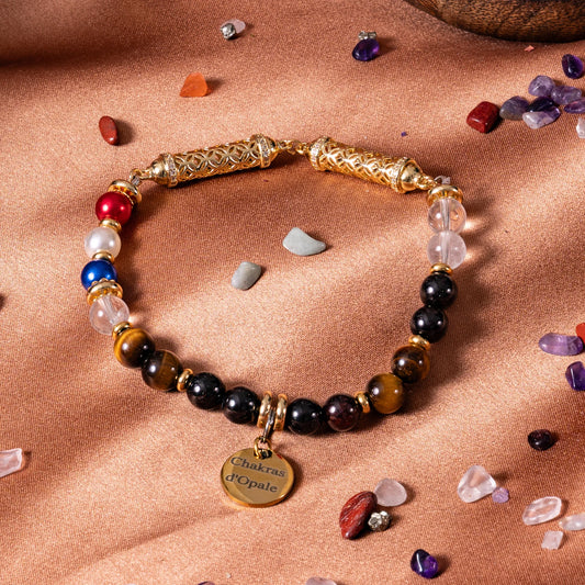 Collier Chat Chagrin & Courage