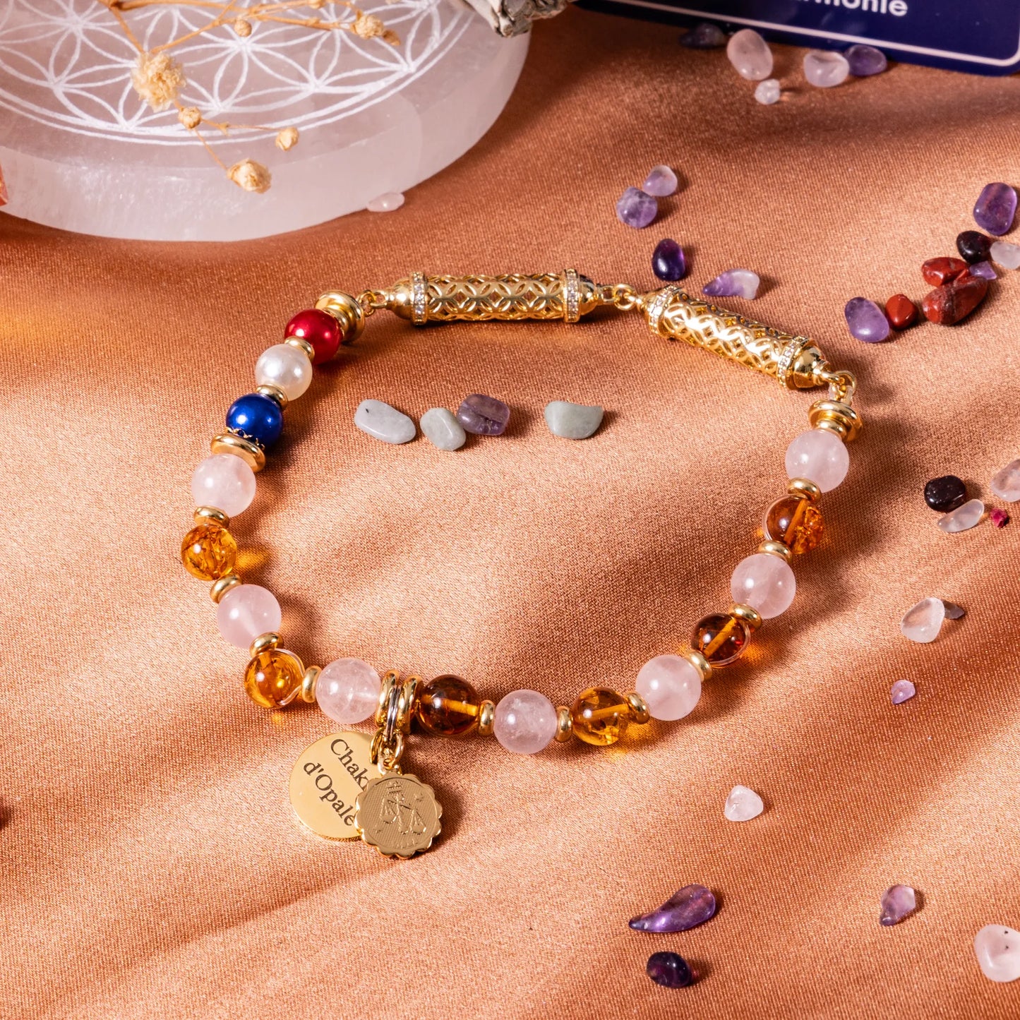 Collier Chat signe astro Balance