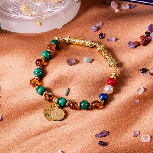 Virgo astrological sign cat necklace