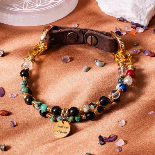 "Soothed Heart" Dog Collar for Fear of Abandonment and Stress