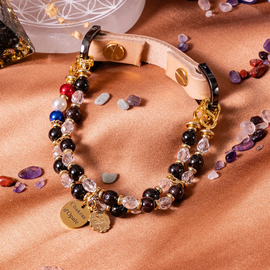 Leo Astrological Sign Dog Necklace