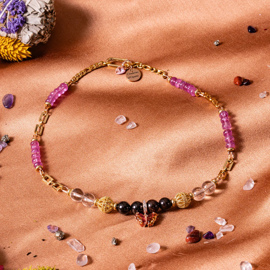 Rose Radiance Collection Necklace - Imperial Rose