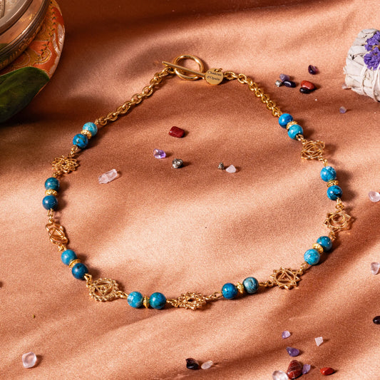 Signature 7 Charkras Signature Necklace Gold