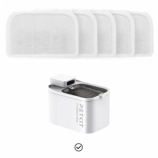 Lot de 5 Filtres de Rechange pour Fontaines Eversweet Max