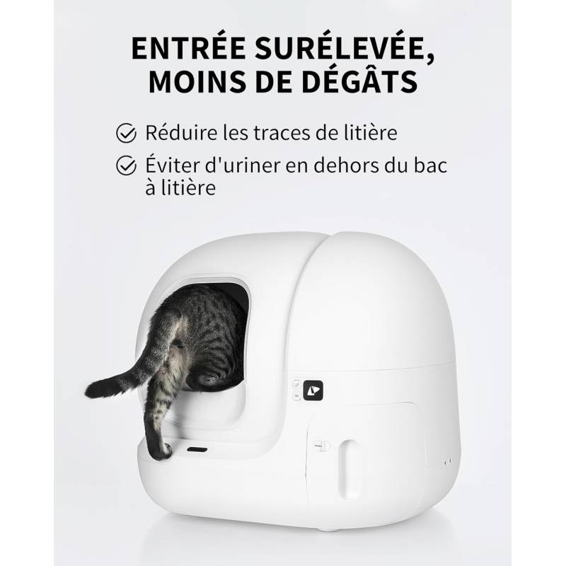 Entrée Surélevée pour Litières Automatiques T4 et T4-2