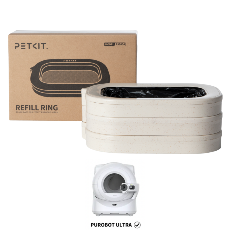RECHARGE SACS POUBELLE PUROBOT T6 LOT DE 3
