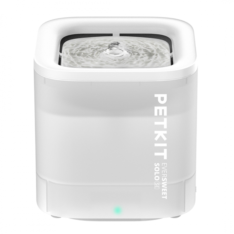 Fontaine à Eau Eversweet Solo Cybertail – 1.8L d'Eau Purifiée (Coloris Blanc)