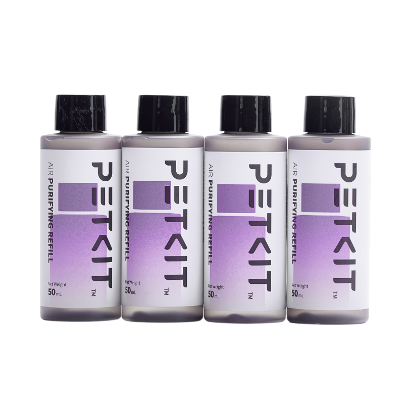 Lot de 4 Recharges Désodorisantes pour Spray – Litières T4 & T4-2