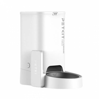 Distributeur de Croquettes Connecté YumShare Solo – Caméra IA & Vision Nocturne