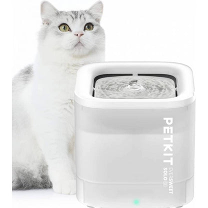 Fontaine à Eau Eversweet Solo Cybertail – 1.8L d'Eau Purifiée (Coloris Blanc)