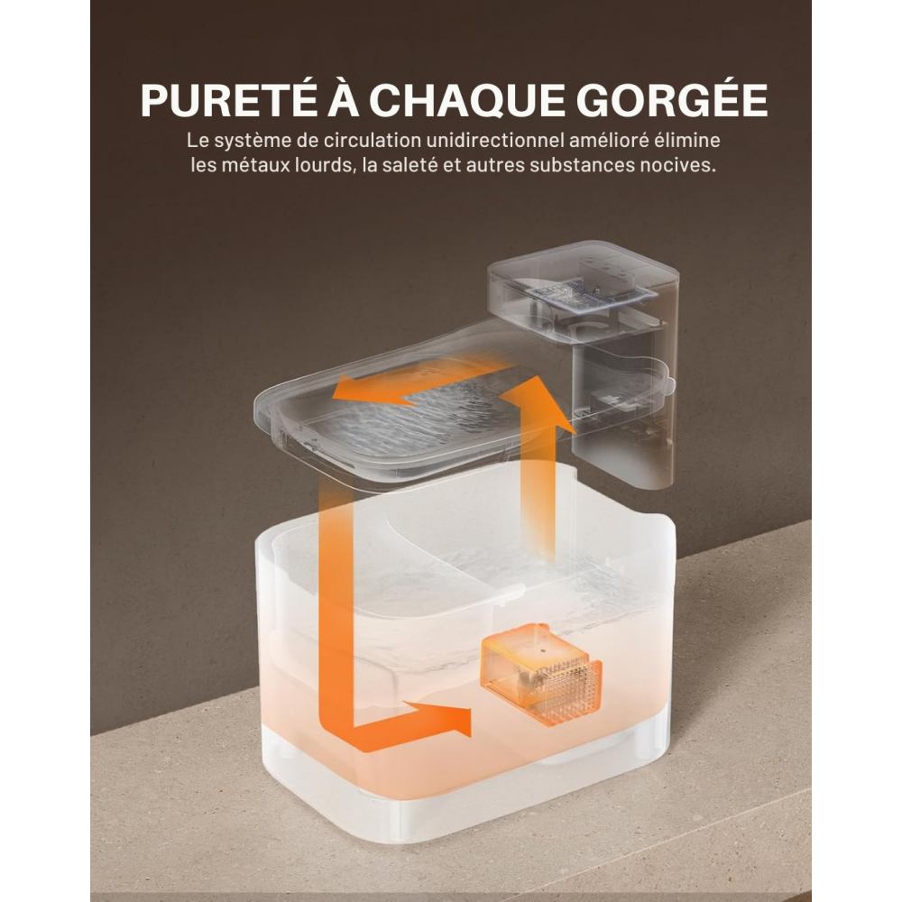 Fontaine à Eau Connectée Eversweet Max 100 UVC – Pureté Absolue et Haute Autonomie